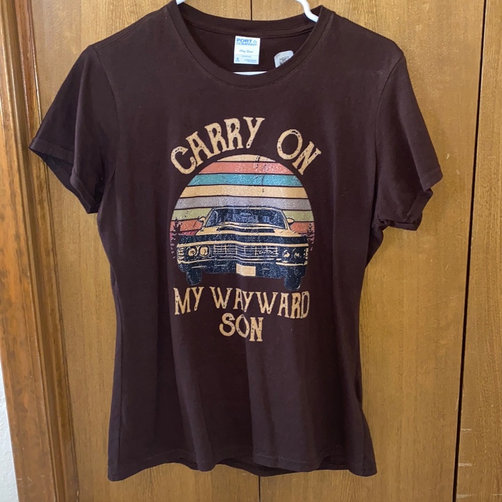 Brown Graphic Tee